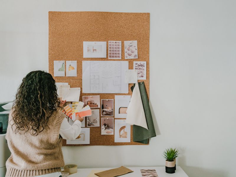 Cách xây dựng thương hiệu của bạn với một bảng tạo cảm hứng (Mood board)